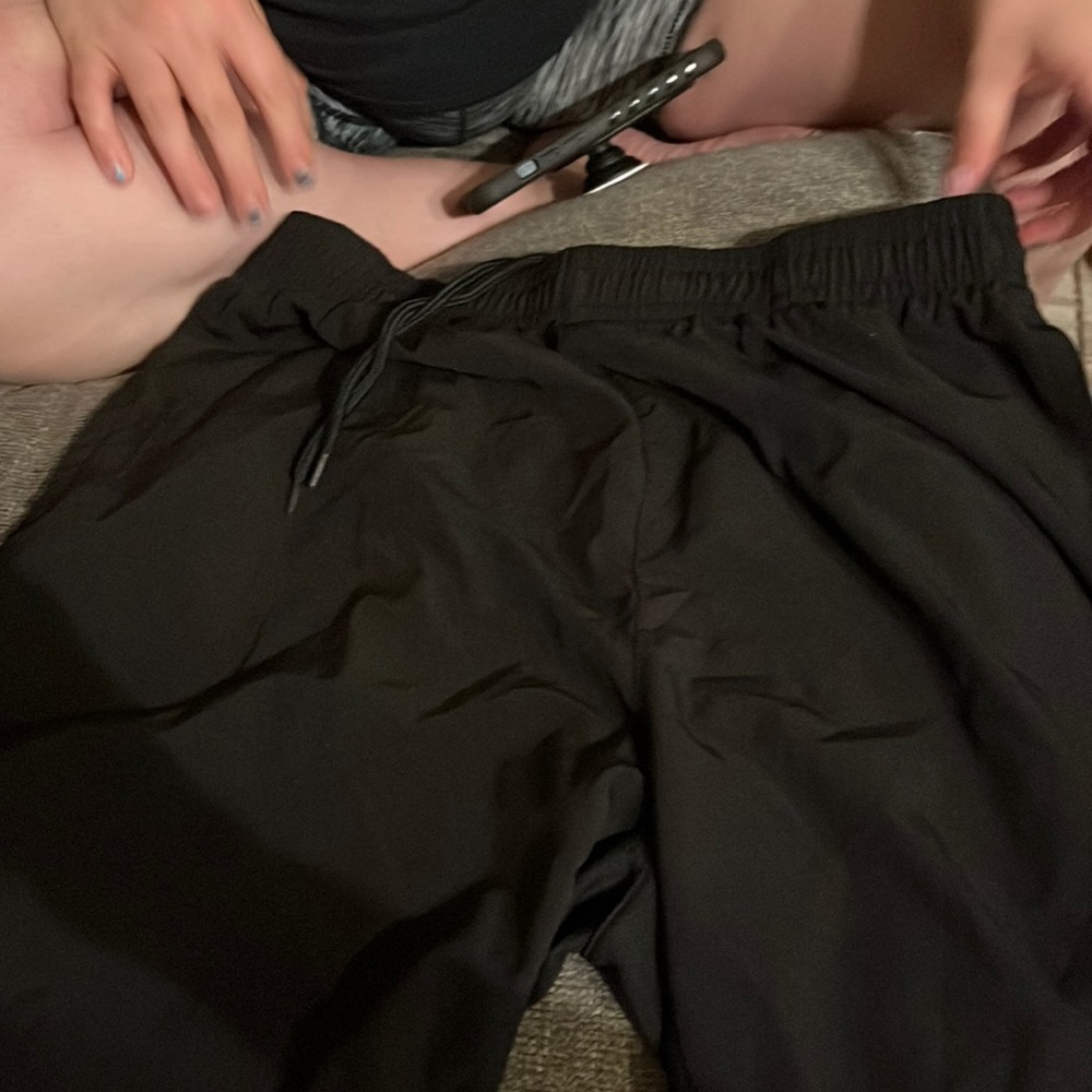 Black Head Workout Pants